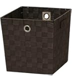 Amazon｜アイリスオーヤマ カラーバスケット 深型 ブラウン 幅38×奥行